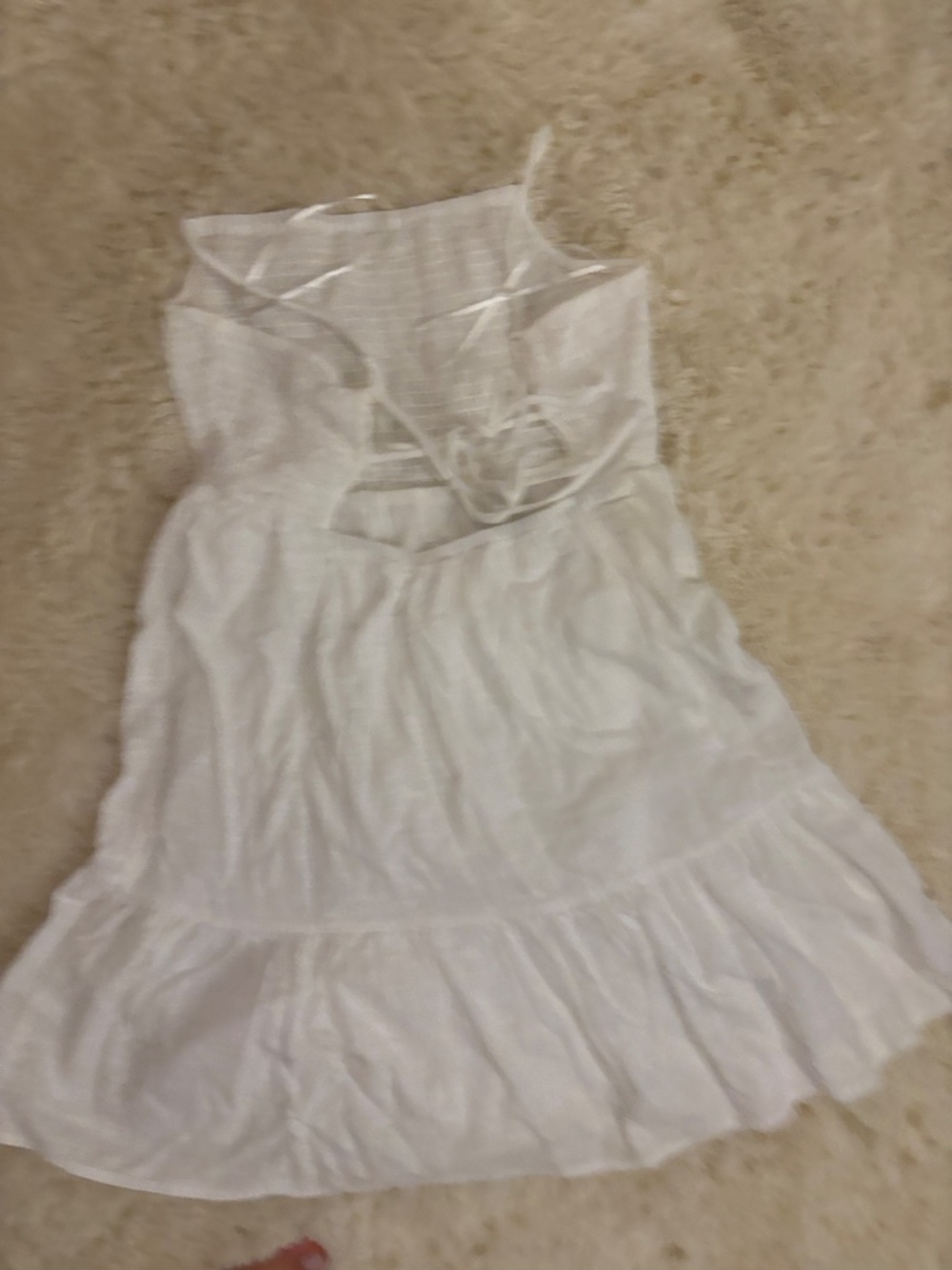 White sundress - Picture 2 of 2